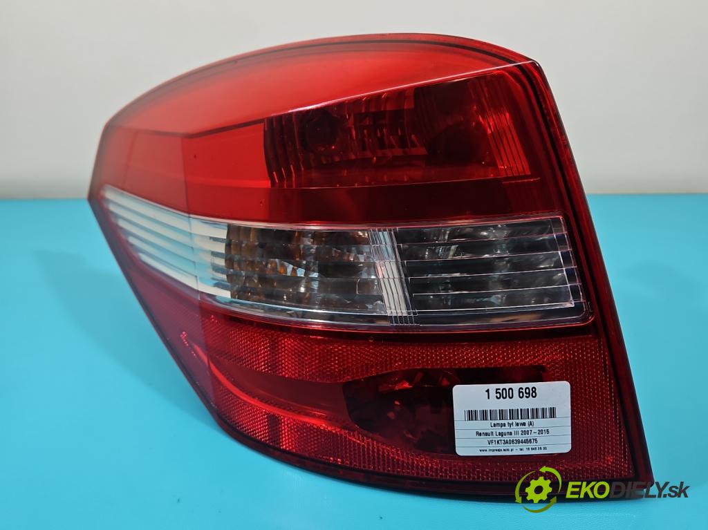 Renault Laguna III 2007-2015 2.0 dci 131 hp manual 96 kW 1995 cm3 5- světlo zadní levé  (Klika dveří ostatní)