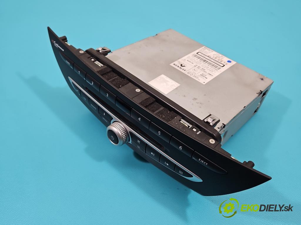 Renault Laguna III 2007-2015 2.0 dci 131 hp manual 96 kW 1995 cm3 5- Radio továrna: 281150017R