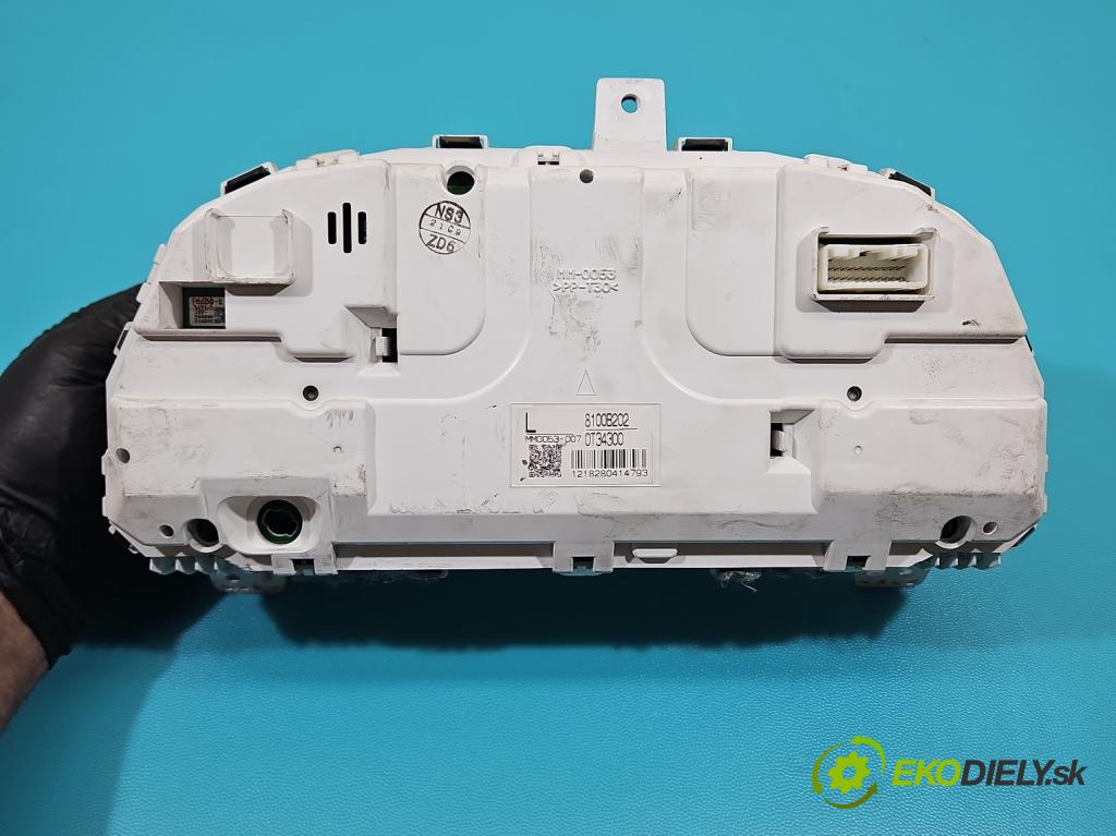 Mitsubishi Outlander II 2006-2013 2.0 DI-D 140 HP manual 103 kW 1968 cm3 5- prístrojovka/ budíky 8100B202 (Prístrojová doska)