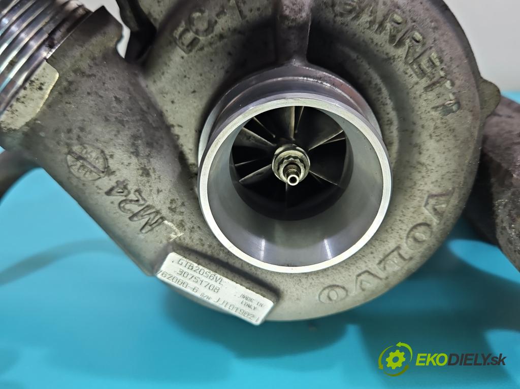 Volvo S80 II 2006-2016 2.4 D5 185 hp automatic 136 kW 2400 cm3 4- Turbodmychadlo 762060-6 (Kompletní turbodmychadlo)