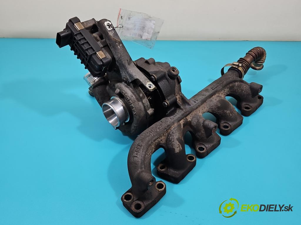 Volvo S80 II 2006-2016 2.4 D5 185 hp automatic 136 kW 2400 cm3 4- Turbodmychadlo 762060-6 (Kompletní turbodmychadlo)