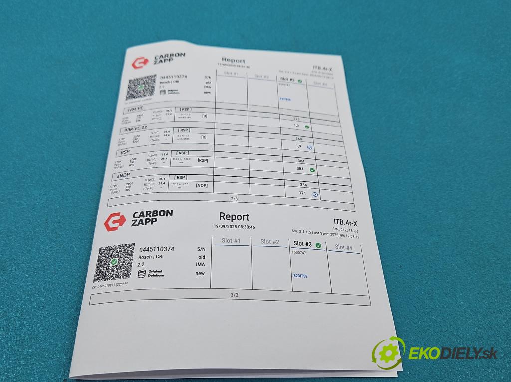 Kia Sportage III 2010-2015 2.0 crdi 136 HP manual 100 kW 1995 cm3 5- vstrek 0445110374 (Vstrekovač paliva)