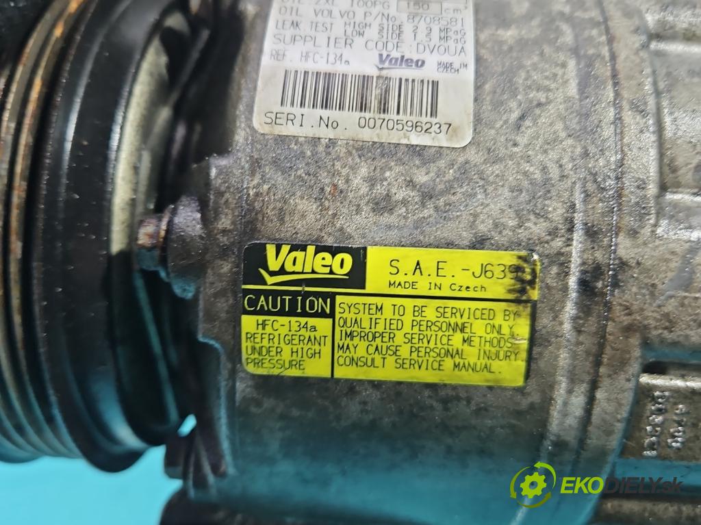 Volvo S80 II 2006-2016 2.4 D5 185 hp automatic 136 kW 2400 cm3 4- Kompresor: klíma 360071373 (Kompresor klimatizace)