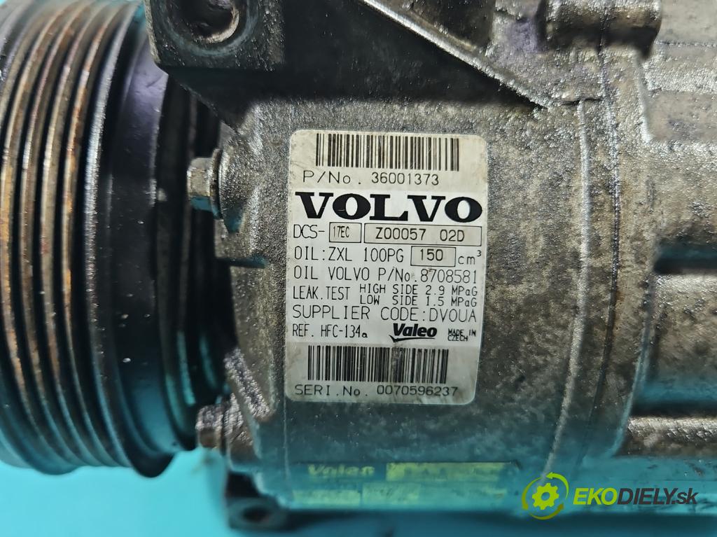 Volvo S80 II 2006-2016 2.4 D5 185 hp automatic 136 kW 2400 cm3 4- Kompresor: klíma 360071373 (Kompresor klimatizace)