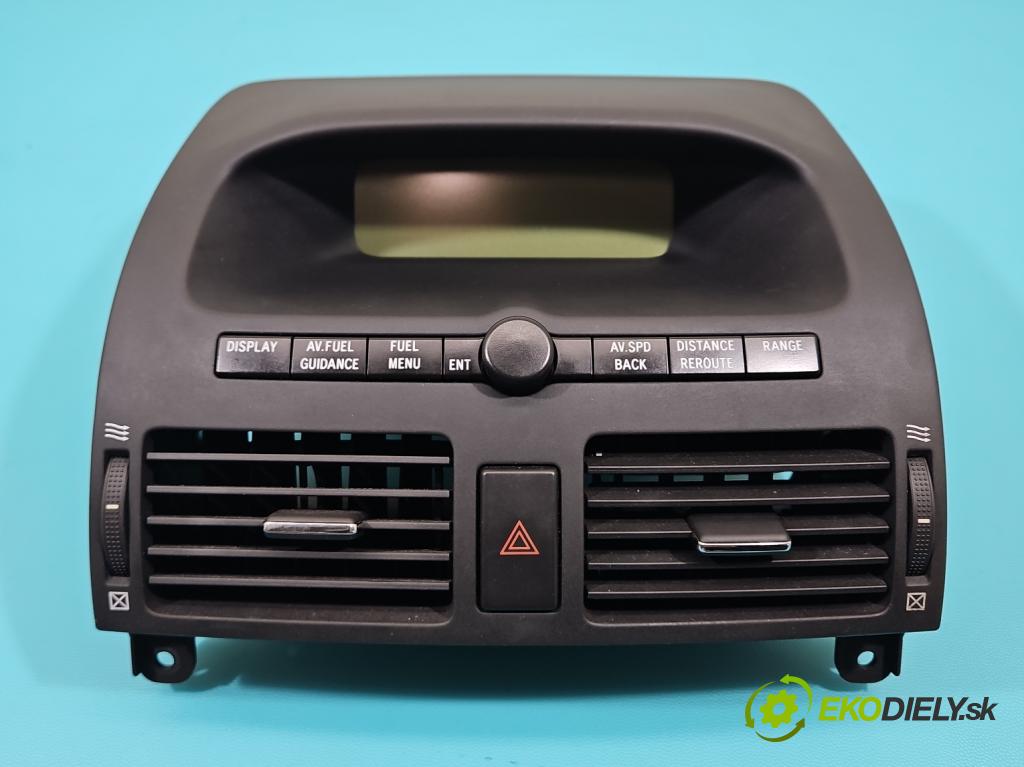 Toyota Avensis II T25 2003-2008 2.0 D4D 116 HP manual 85 kW 1995 cm3 5- Zobrazit: 86110-05020 (Prístrojová doska)