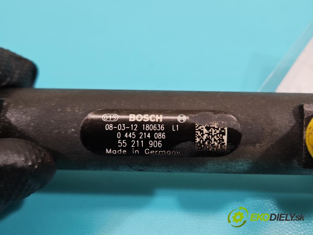 Fiat Doblo I 2001-2010 1,3.0 jtd 75 HP manual 55 kW 1248 cm3 5- lišta vstrekovacia 0281002903 (Vstrekovacia lišta)