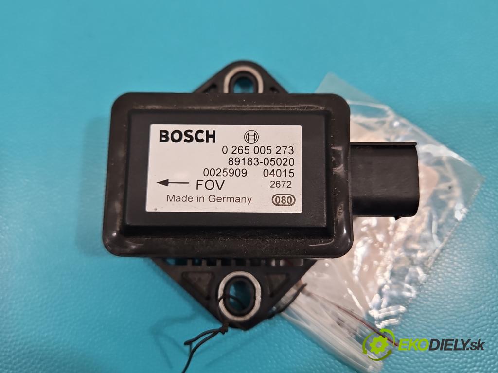 Toyota Avensis II T25 2003-2008 2.0 D4D 116 hp manual 85 kW 1995 cm3 5- snímač ESP 0265005273