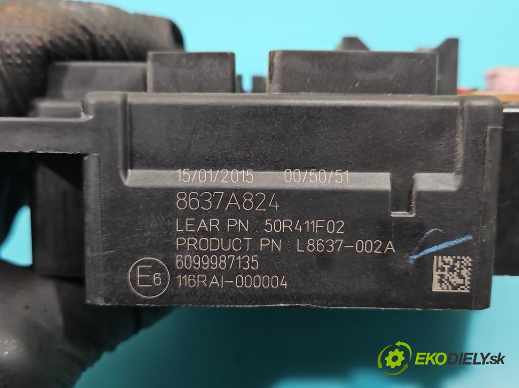 Mitsubishi Outlander II 2006-2013 2.0 DI-D 140 hp manual 103 kW 1968 cm3 5- skříňka pojistková 8637A824 (Pojistková skříňka)