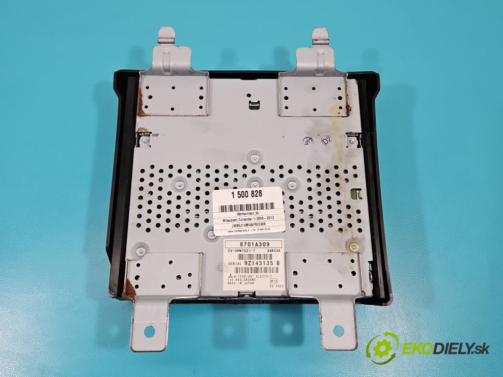 Mitsubishi Outlander II 2006-2013 2.0 DI-D 140 hp manual 103 kW 1968 cm3 5- Zesilovač: 8701A309 (Zesilovač)