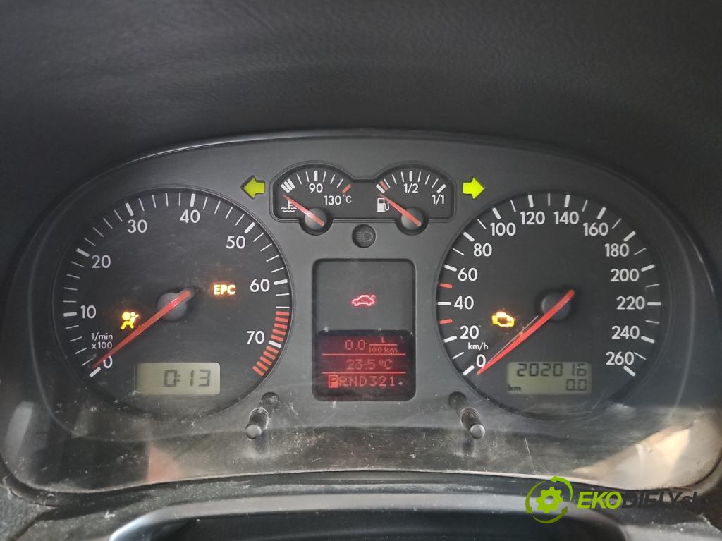 Vw Golf IV 1997-2003 1.6 SR 102 HP automatic 75 kW 1595 cm3 5- prístrojovka/ budíky 0263628061 (Prístrojová doska)