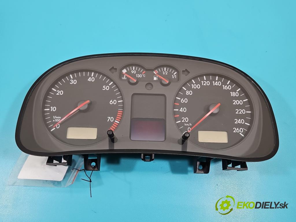 Vw Golf IV 1997-2003 1.6 SR 102 HP automatic 75 kW 1595 cm3 5- prístrojovka/ budíky 0263628061 (Prístrojová doska)