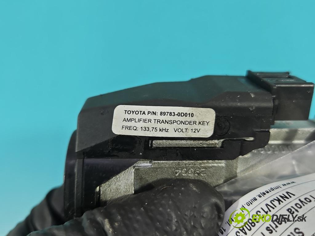 Toyota Yaris I 1999-2005 1.0 vvti 65 hp manual 48 kW 998 cm3 3- spínací skříňka 89783-0D010 (Spínací skříňka)