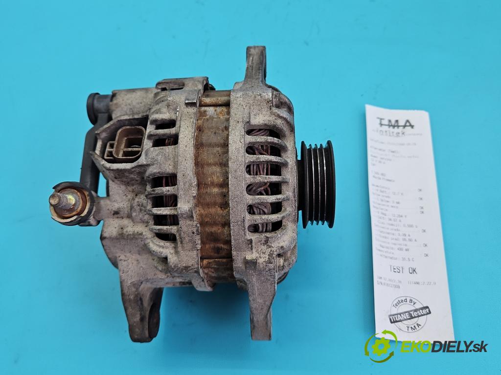 Mazda Premacy 1.8 16V 101 HP manual 74 kW 1840 cm3 5- Alternator A2TB7791 (Alternátor)