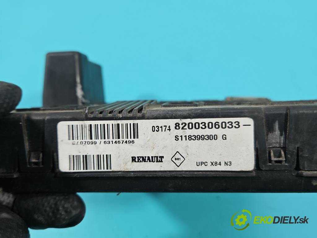 Renault Megane II 2003-2008 1.5 dci 82 hp manual 60 kW 1461 cm3 5- řídící jednotka 8200306033