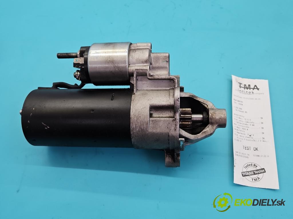 Vw Passat B5 1995-2005 1.9 tdi 101 HP manual 74 kW 1896 cm3 5- štartér  (Štartér)