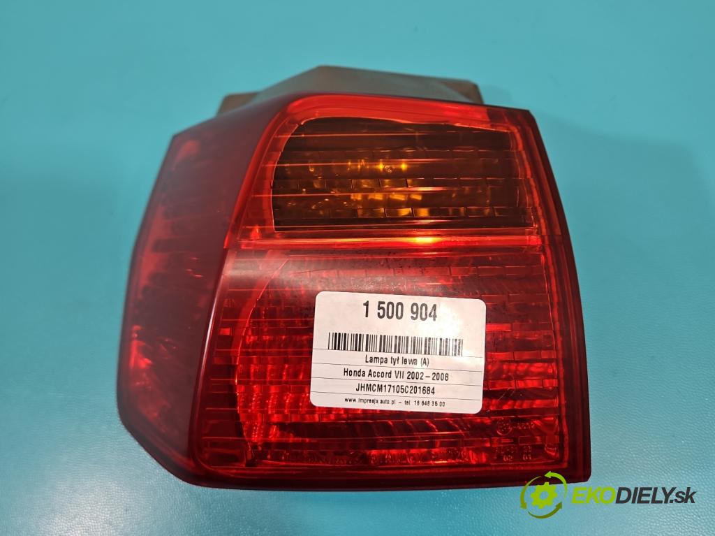 Honda Accord VII 2002-2008 2.0 16V 155 hp manual 114 kW 1998 cm3 5- světlo zadní levé  (Klika dveří ostatní)