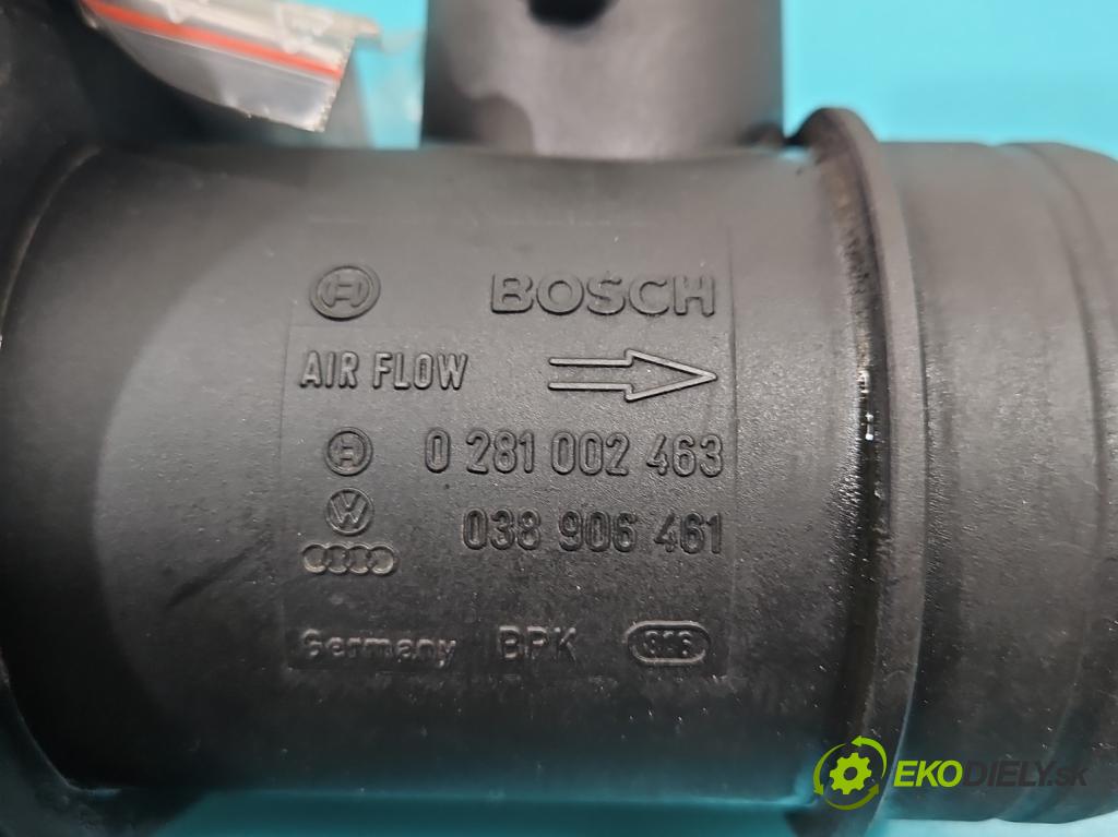 Vw LT II 1996-2006 2.5 tdi 95 HP manual 70 kW 2461 cm3 4- průtokoměr: 0281002463 (Váha vzduchu)