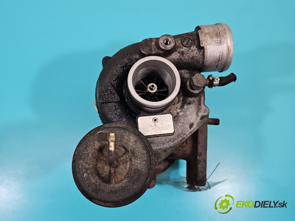 Vw LT II 1996-2006 2.5 tdi 95 hp manual 70 kW 2461 cm3 4- Turbodmychadlo K14-7025 (Kompletní turbodmychadlo)