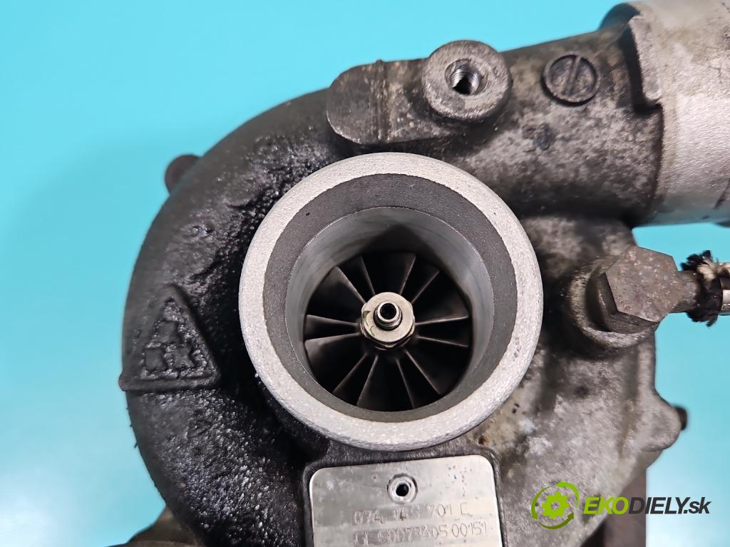Vw LT II 1996-2006 2.5 tdi 95 hp manual 70 kW 2461 cm3 4- Turbodmychadlo K14-7025 (Kompletní turbodmychadlo)