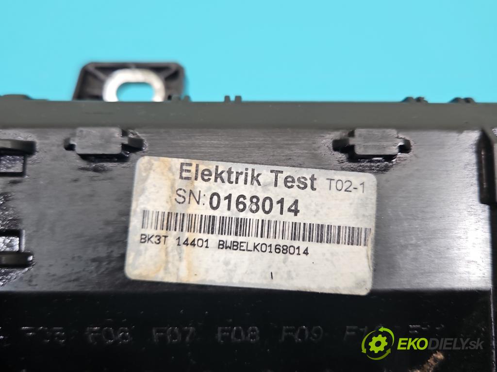Ford Transit 2013-2017 2.2 tdci 101 hp manual 74 kW 2198 cm3 5- skříňka pojistková BK2T-14B144-BA (Pojistková skříňka)