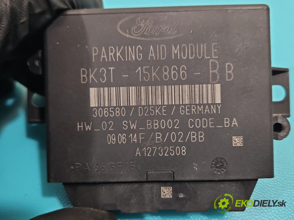 Ford Transit Mk8 2013-2017 2.2 tdci 101 hp manual 74 kW 2198 cm3 5- řídící jednotka parkování BK3T-15K866-BB
