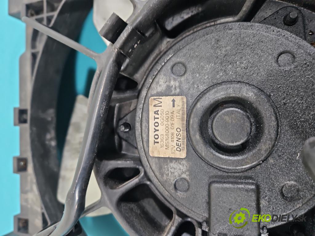 Toyota Avensis II T25 2003-2008 2.0 D4D 116 hp manual 85 kW 1995 cm3 5- ventilátor chladič MS168000-7091