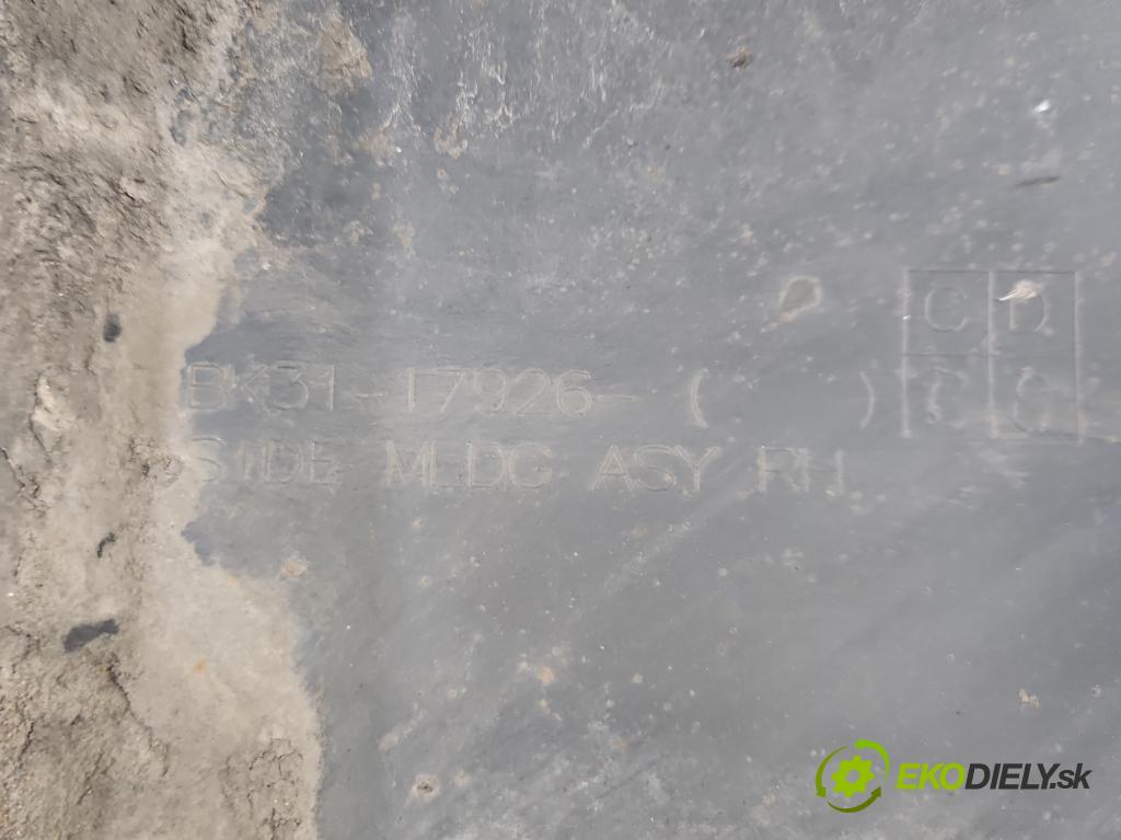 Ford Transit Mk8 2013-2017 2.2 tdci 101 HP manual 74 kW 2198 cm3 5- lišta blatník zadné pravé BK31-17926 (Lišta)