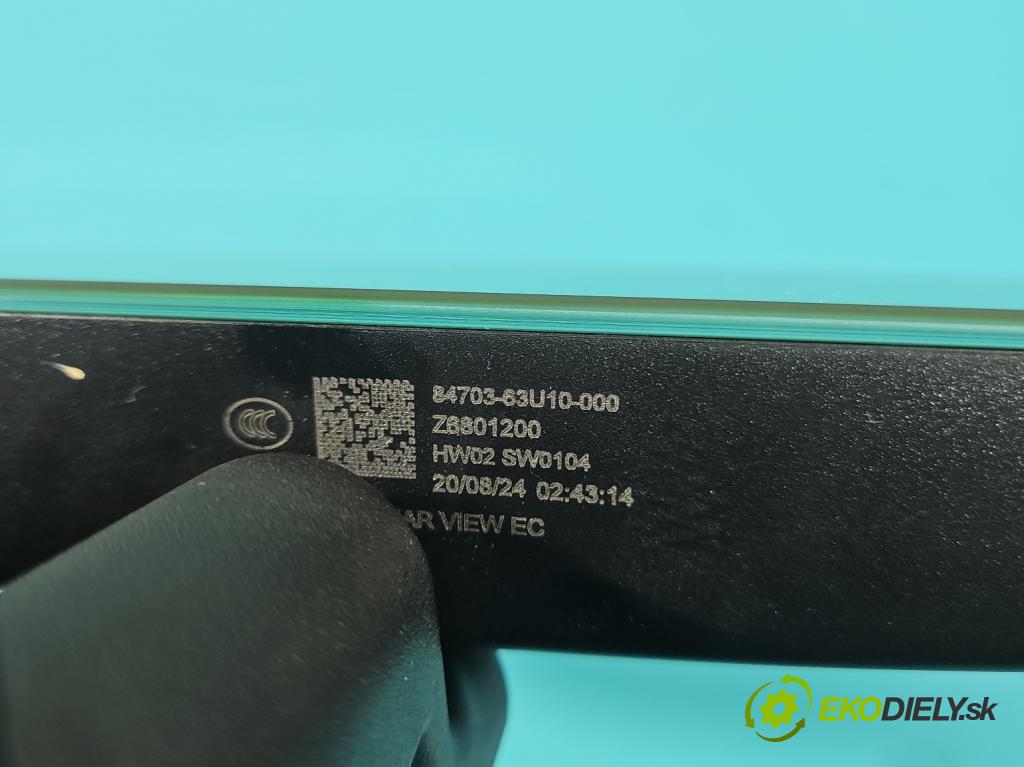 Suzuki Vitara II 2015- 1.5 16V 102 HP automatic 75 kW 1462 cm3 5- zrkadlo uvnitř: 84703-63U10-000 (Spätné zrkadlo vnútorné)