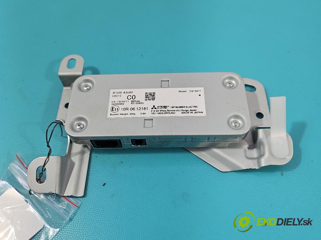 Suzuki Vitara II 2015- 1.5 16V 102 HP automatic 75 kW 1462 cm3 5- Antena 3F520-63U02
