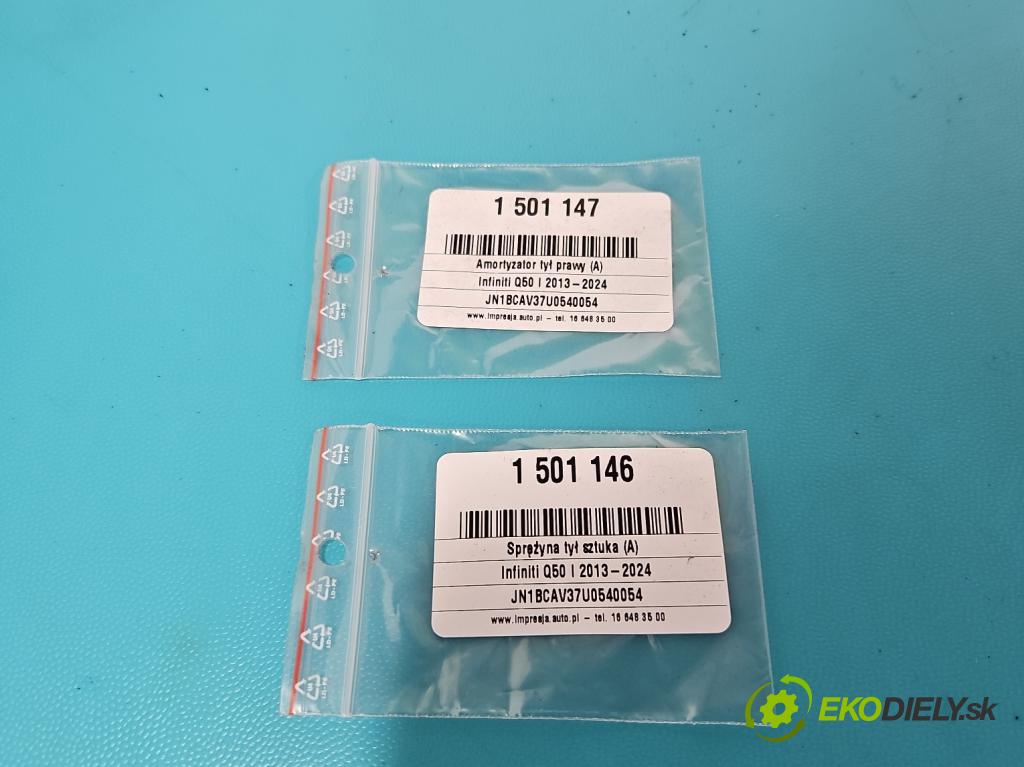 Infiniti Q50 I 2013-2024 2.0 T 211KM automatic 155 kW 1991 cm3 4- tlumič zadní pravý 562104GE0C (Tlumič zadní pravý)