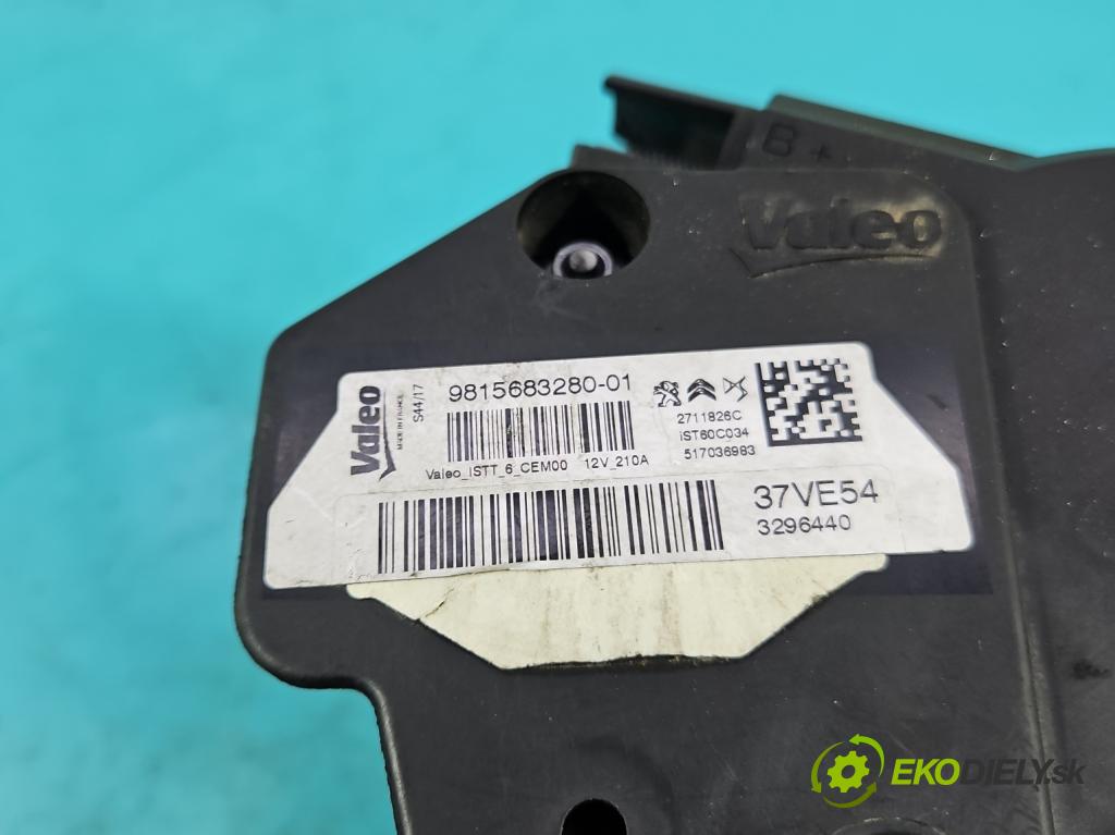 Peugeot 3008 II 2016-2023 2.0 hdi 150 HP manual 110 kW 1997 cm3 5- Alternator 9815683280 (Alternátor)