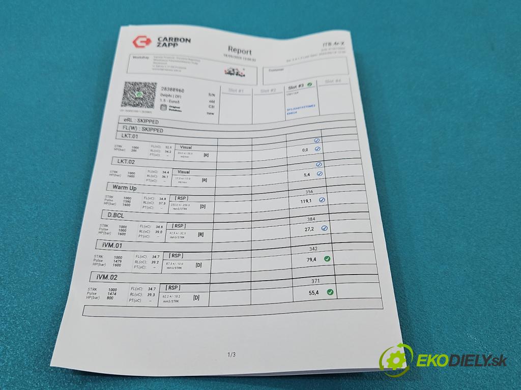 Peugeot 3008 II 2016-2023 2.0 hdi 150 HP manual 110 kW 1997 cm3 5- vstrek 28388960 (Vstrekovač paliva)
