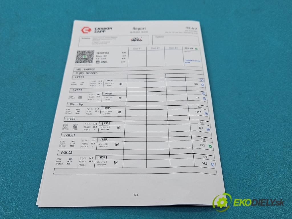 Peugeot 3008 II 2016-2023 2.0 hdi 150 HP manual 110 kW 1997 cm3 5- vstrek 28388960 (Vstrekovač paliva)