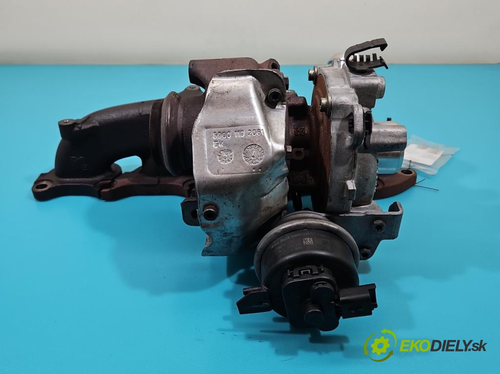 Peugeot 3008 II 2016-2023 2.0 hdi 150 hp manual 110 kW 1997 cm3 5- Turbodmychadlo 53039700394 (Kompletní turbodmychadlo)