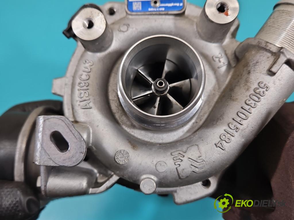 Peugeot 3008 II 2016-2023 2.0 hdi 150 hp manual 110 kW 1997 cm3 5- Turbodmychadlo 53039700394 (Kompletní turbodmychadlo)