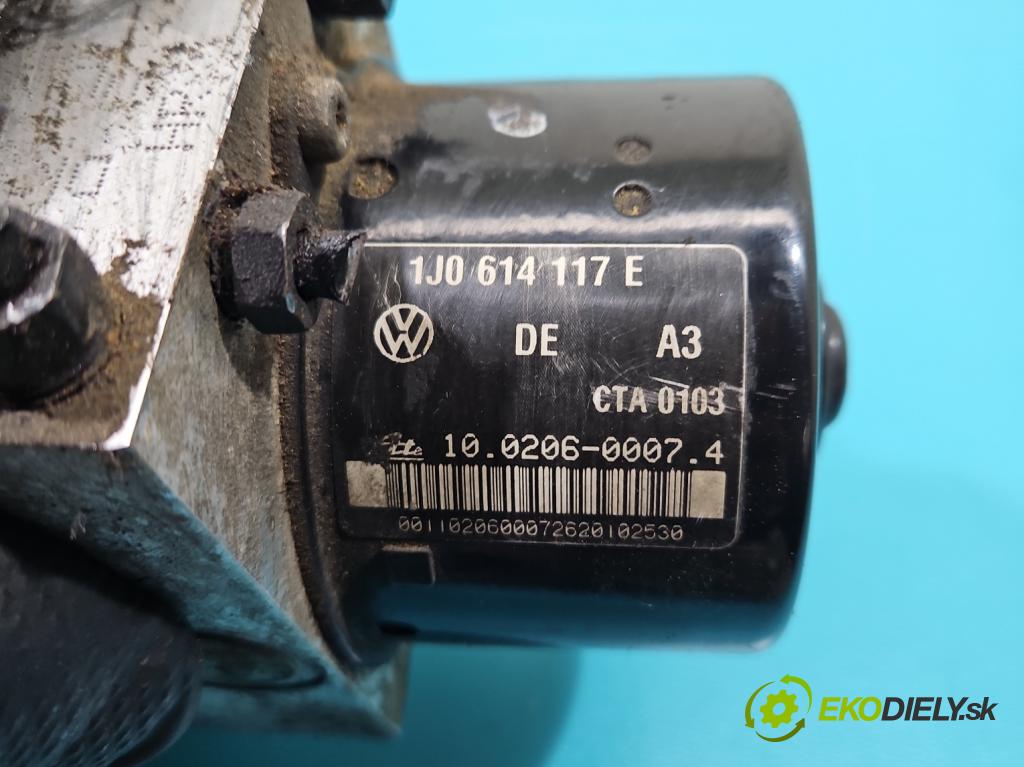 Vw Golf IV 1997-2003 1.6 SR 102 HP automatic 75 kW 1595 cm3 5- čerpadlo abs 1J0614117E (Pumpa ABS)