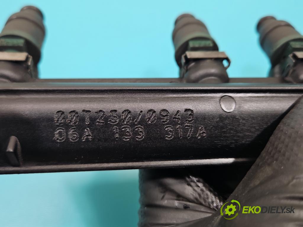 Vw Golf IV 1997-2003 1.6 SR 102 HP automatic 75 kW 1595 cm3 5- vstrek 06A133317A (Vstrekovač paliva)