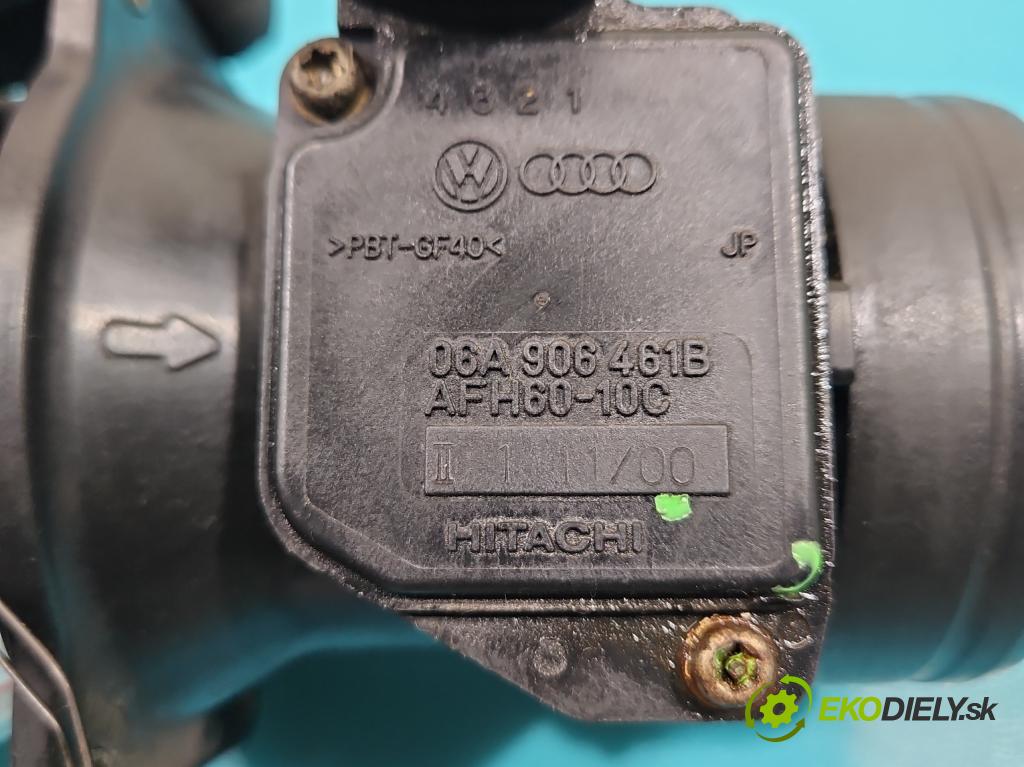 Vw Golf IV 1997-2003 1.6 SR 102 HP automatic 75 kW 1595 cm3 5- průtokoměr: 06A906461B (Váha vzduchu)