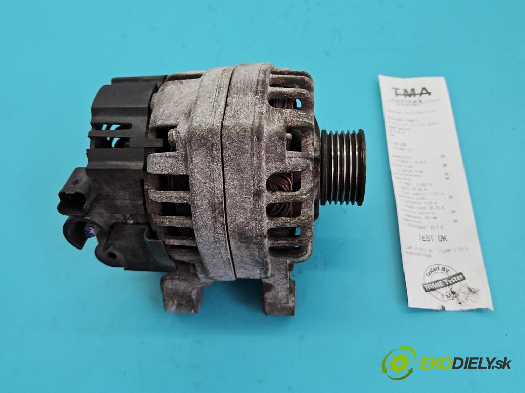 Citroen C3 I 2002-2009 1.1 8V 60 HP manual 44 kW 1124 cm3 5- Alternator 9642879480 (Alternátor)