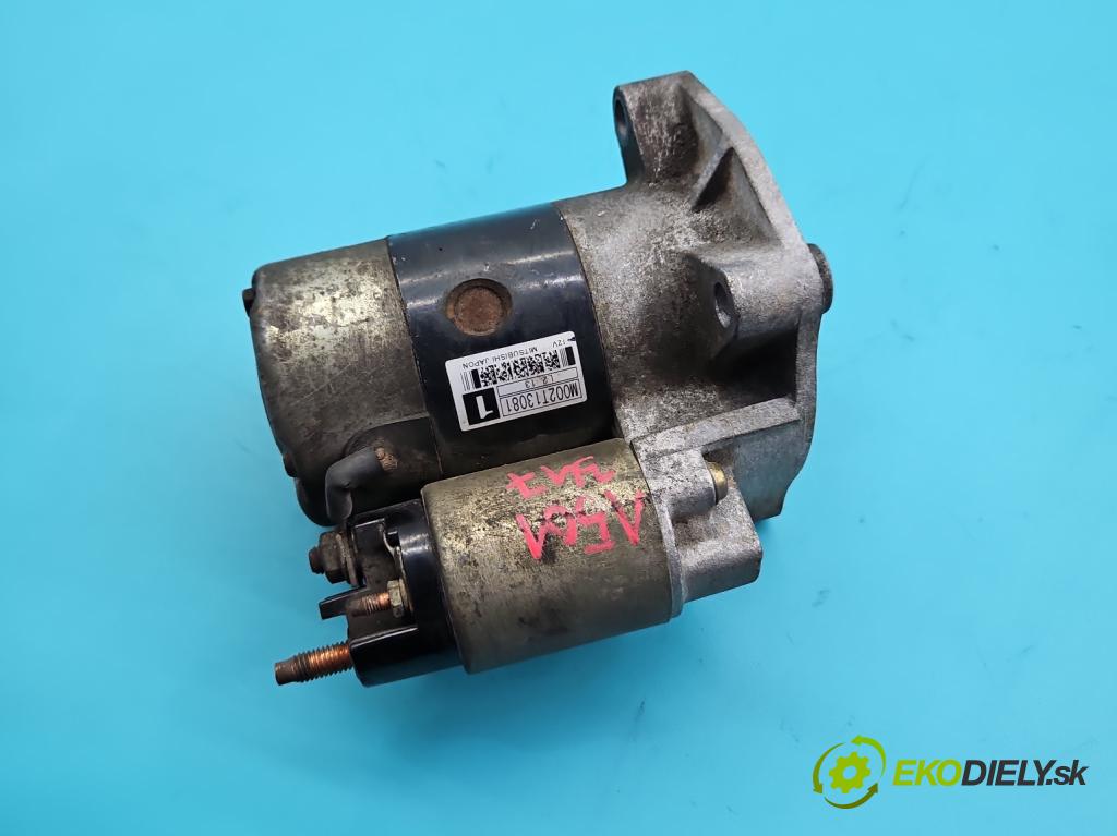Citroen C3 I 2002-2009 1.1 8V 60 HP manual 44 kW 1124 cm3 5- štartér M002T13081 (Štartér)