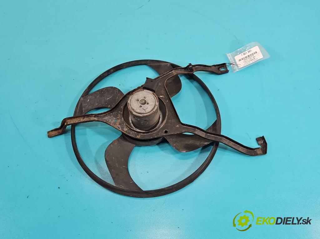 Citroen C3 I 2002-2009 1.1 8V 60 hp manual 44 kW 1124 cm3 5- ventilátor chladič 9638739580