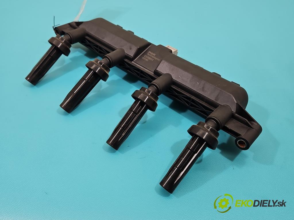 Citroen C3 I 2002-2009 1.1 8V 60 HP manual 44 kW 1124 cm3 5- cievka zapaľovacia  (Zapaľovacia cievka)