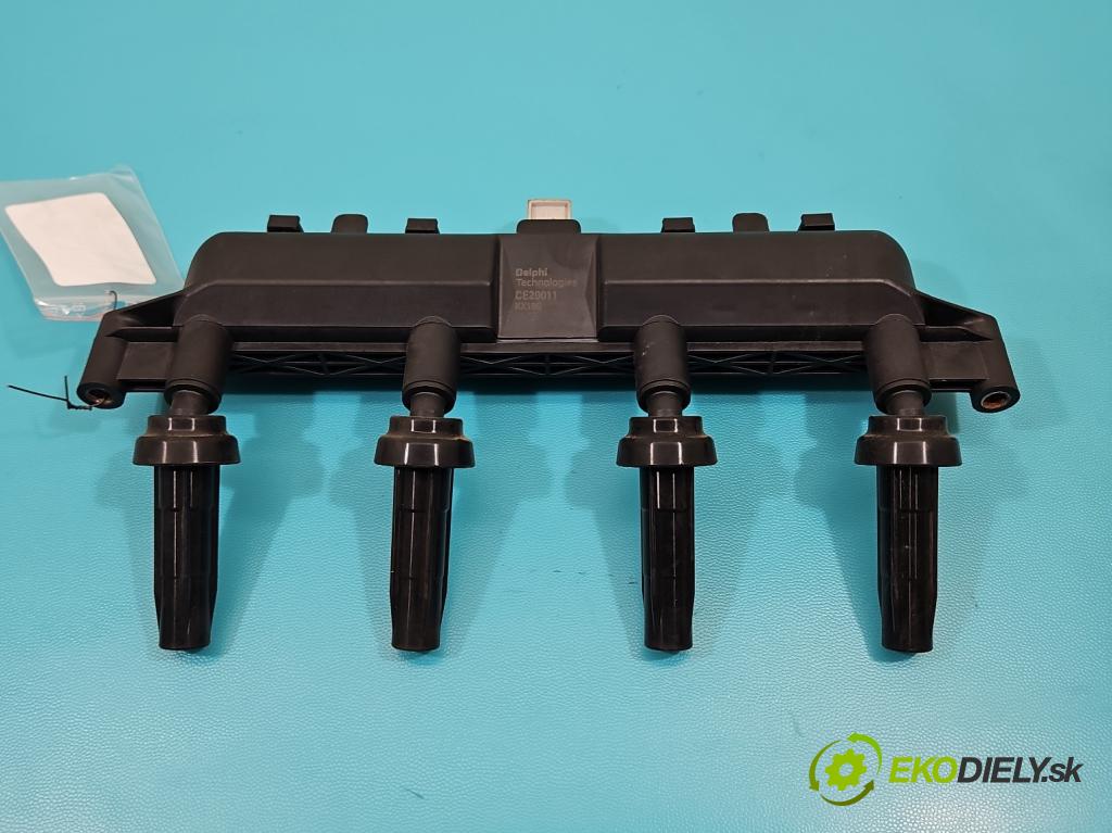 Citroen C3 I 2002-2009 1.1 8V 60 HP manual 44 kW 1124 cm3 5- cievka zapaľovacia  (Zapaľovacia cievka)