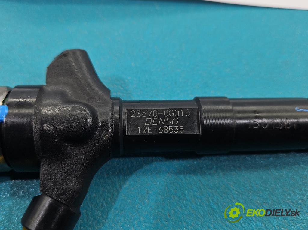 Toyota Avensis II T25 2003-2008 2.0 D4D 116 HP manual 85 kW 1995 cm3 5- vstrek 23670-0G010 (Vstrekovač paliva)