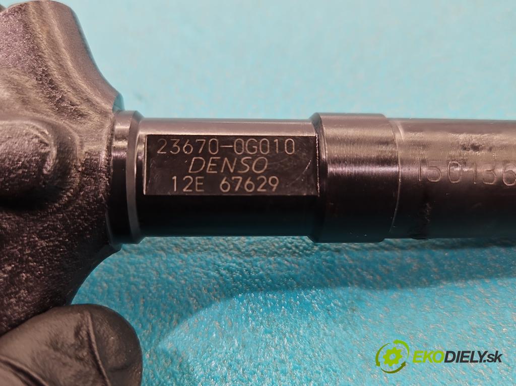 Toyota Avensis II T25 2003-2008 2.0 D4D 116 HP manual 85 kW 1995 cm3 5- vstrek 23670-0G010 (Vstrekovač paliva)