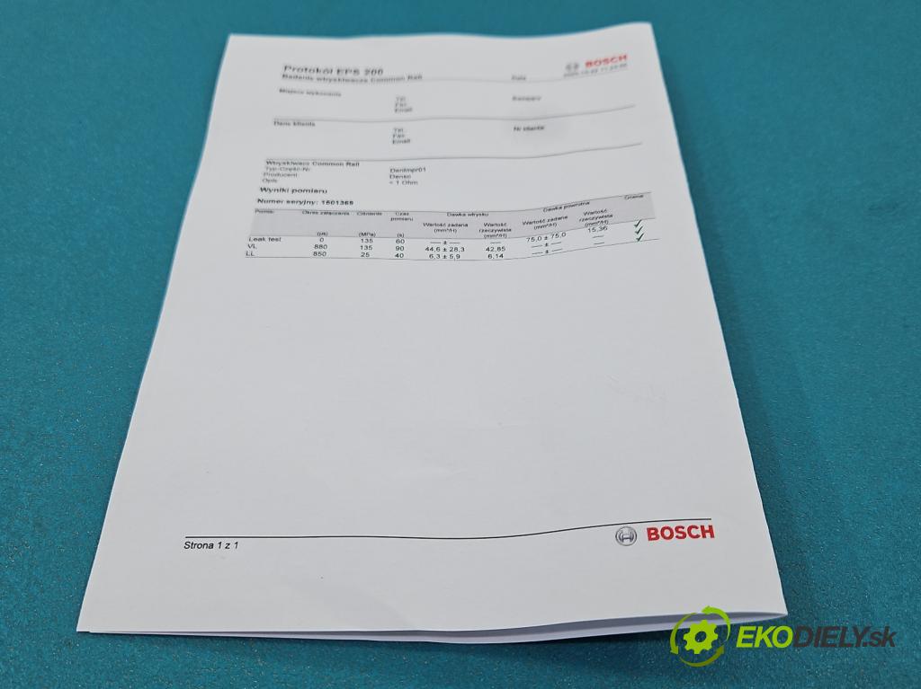 Toyota Avensis II T25 2003-2008 2.0 D4D 116 HP manual 85 kW 1995 cm3 5- vstrek 23670-0G010 (Vstrekovač paliva)