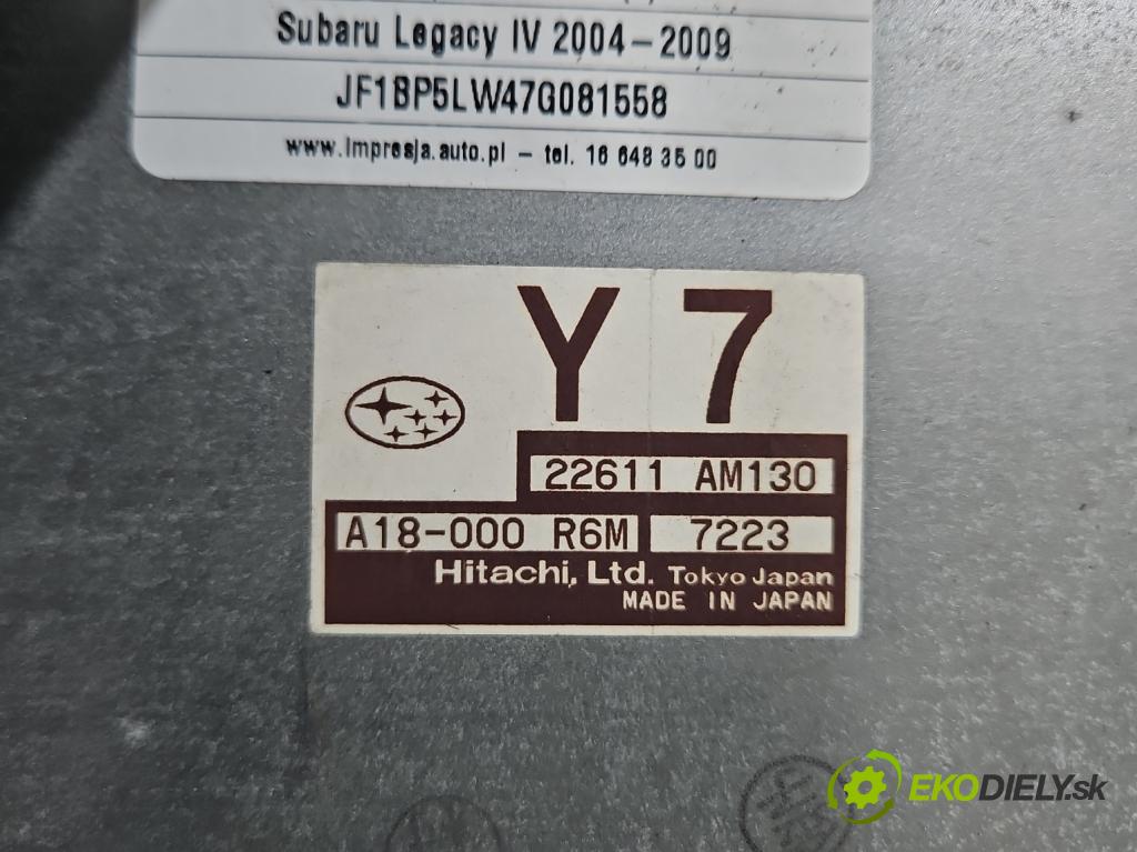 Subaru Legacy IV 2004-2009 2.0 boxer 165 hp manual 121 kW 1994 cm3 5- řídící jednotka motoru 22611AM130