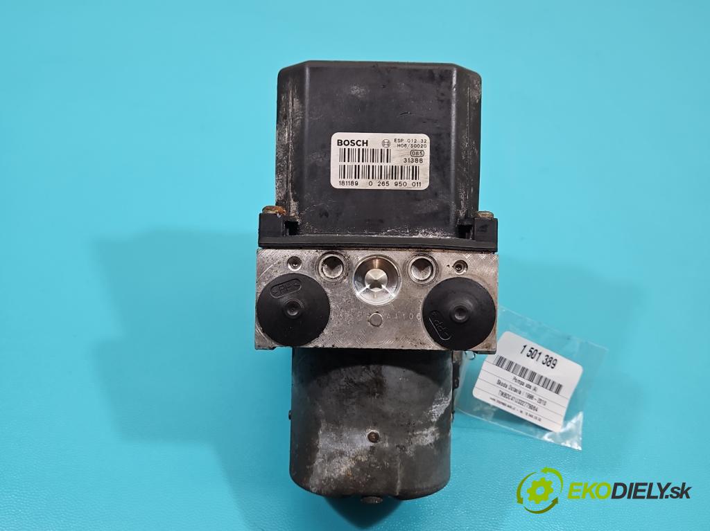 Skoda Octavia I 1996-2010 1.4 16V 75 HP manual 55 kW 1390 cm3 5- čerpadlo abs 0265225048 (Pumpa ABS)