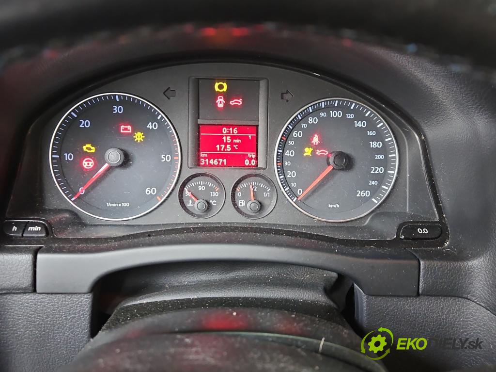 Vw Golf plus 2.0 tdi 140 HP manual 103 kW 1968 cm3 5- prístrojovka/ budíky 1K0920863B (Prístrojová doska)