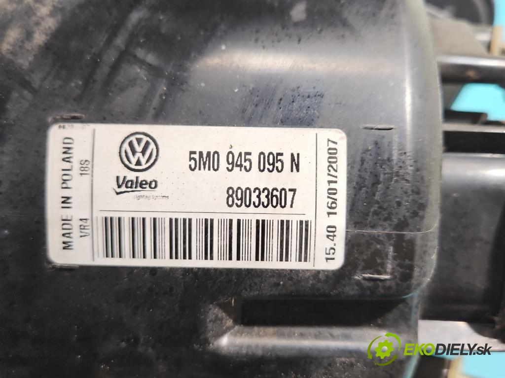 Vw Golf plus 2.0 tdi 140 hp manual 103 kW 1968 cm3 5- světlo zadní levé 5M0945095N (Klika dveří ostatní)